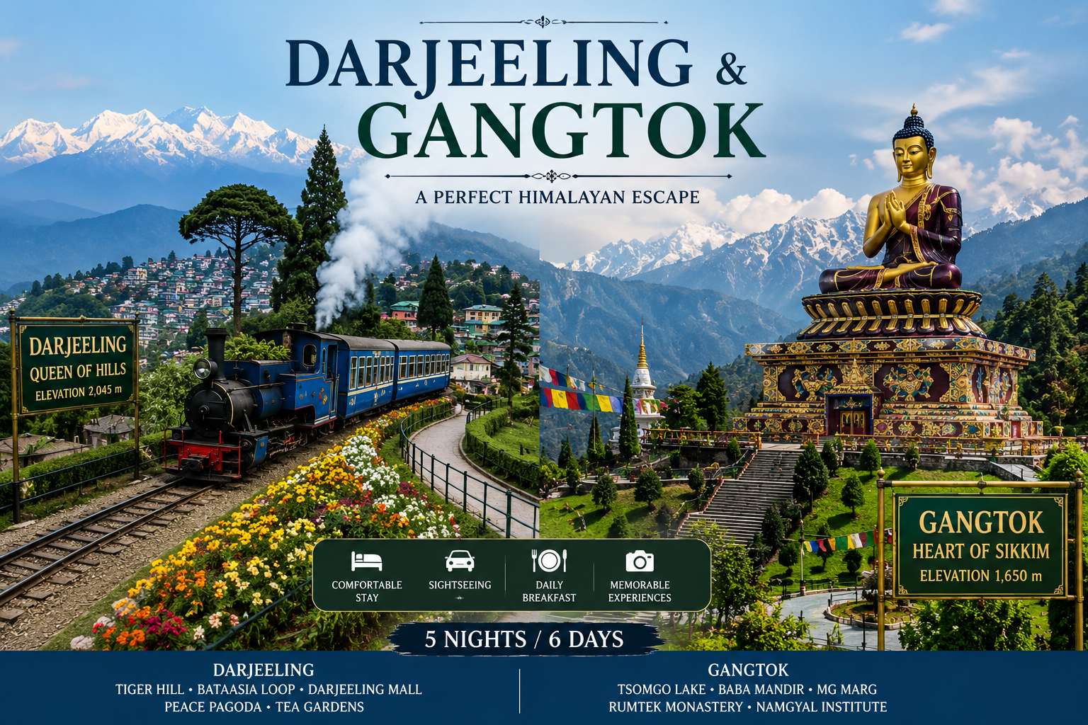 Darjeeling & Gangtok